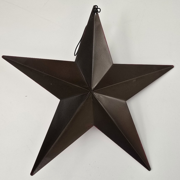 Vintage Rustic Christmas Ornament Set of 3 – Star, Tree & Angel 🎄✨ - Picture 7 of 9